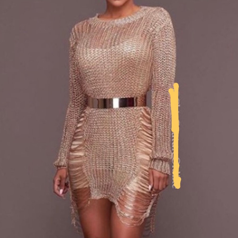 Sweater dress